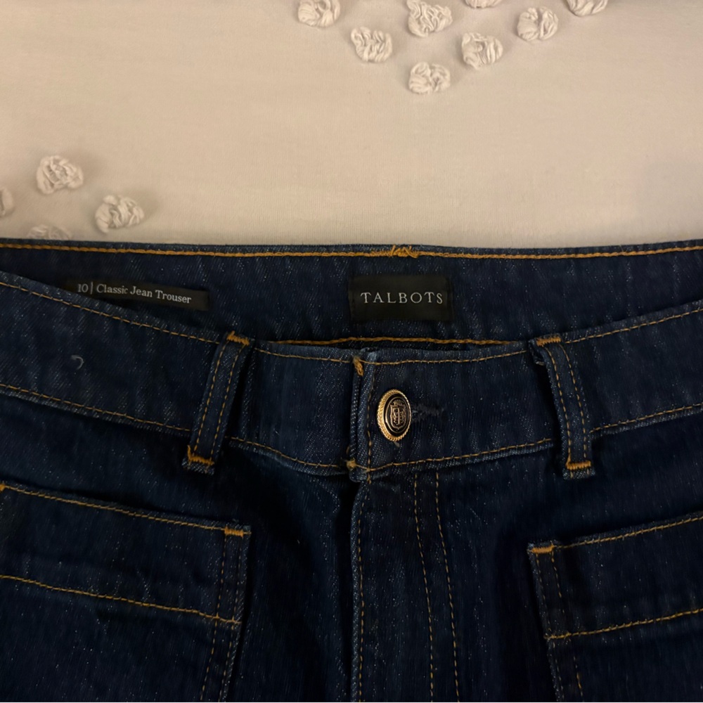 Talbots classic jean trouser